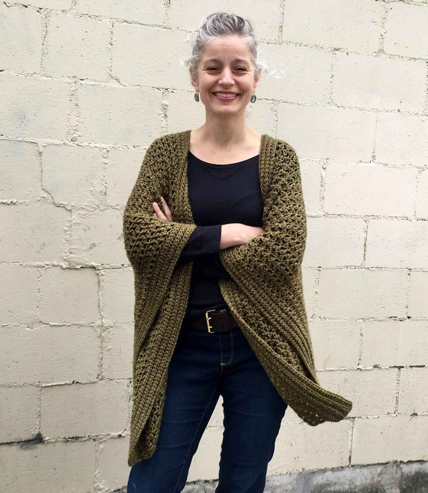 Ruana Shwal Crochet Pattern