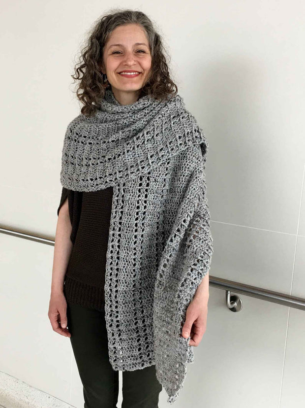 Palino Shawl Crochet  Pattern