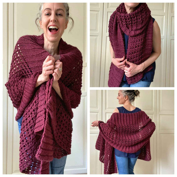 POLINO Shawl CROCHET PATTERN