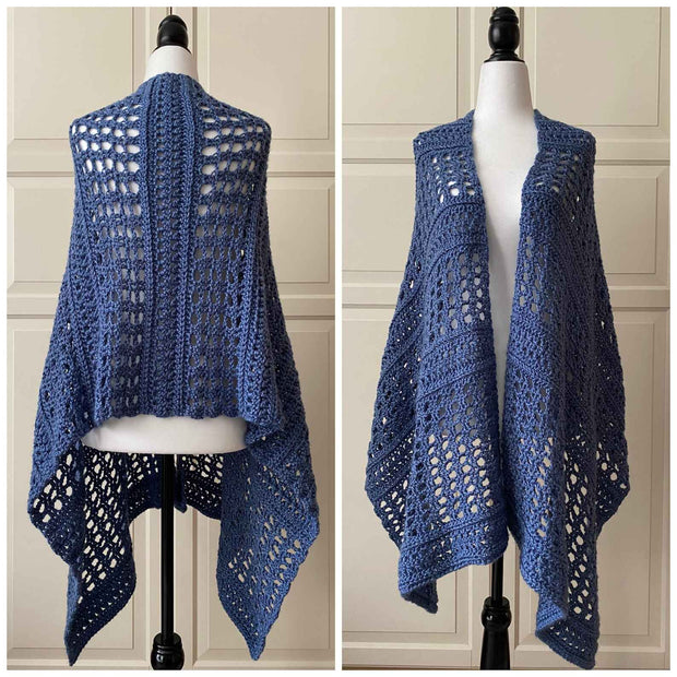 YOMI Shawl CROCHET PATTERN