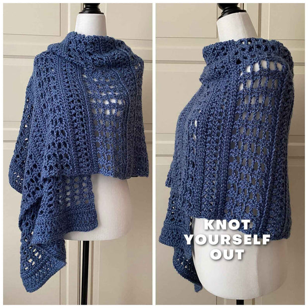 YOMI Shawl CROCHET PATTERN