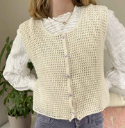 Basic Mesh cardigan Crochet Pattern