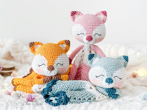 Lovey -Fox- Remy Blanket CROCHET PATTERN