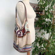 boho style shoulder bag CROCHET PATTERN