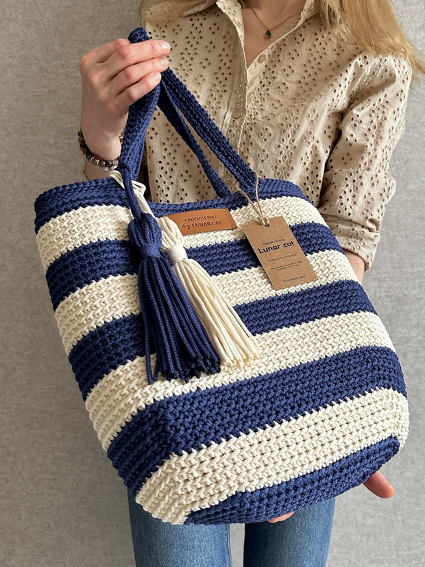 THE Hampton Style Bag Crochet Pattern