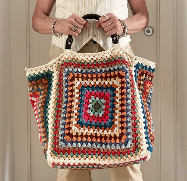 The Weekend granny bag Crochet Pattern