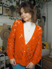 Gemma Cardigan Crochet Pattern (English)|