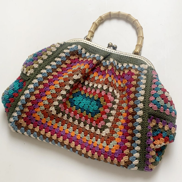 The Large granny tote bag crochet pattern