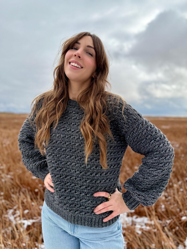 The Maeve Pullover Crochet Pattern