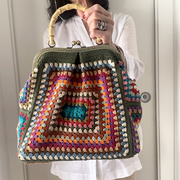 The Large granny tote bag crochet pattern