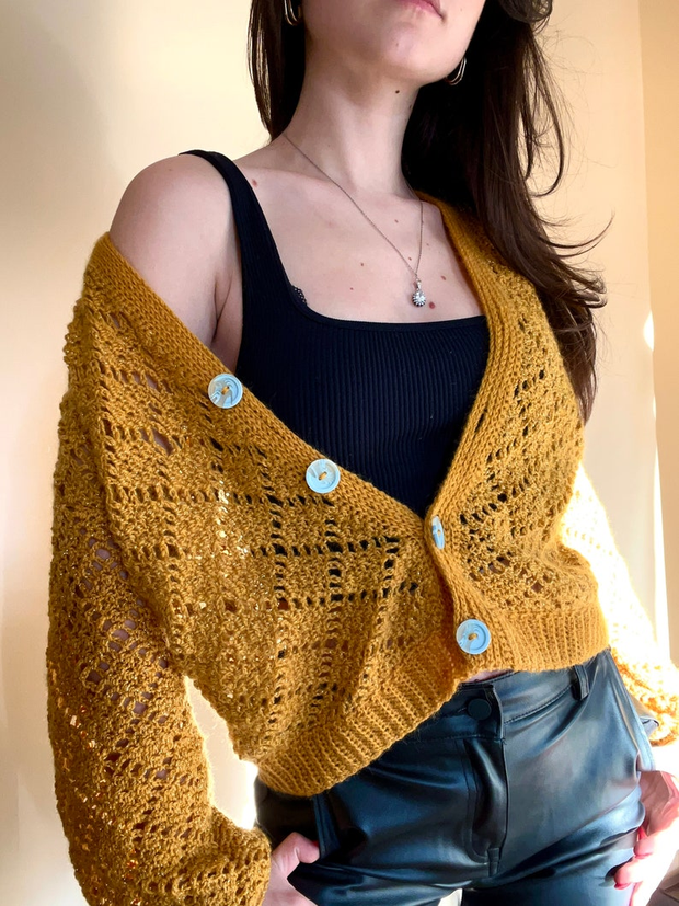 Gemma Cardigan Crochet Pattern (English)|