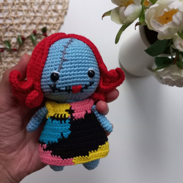 Amigurumi Sally Crochet Pattern Halloween